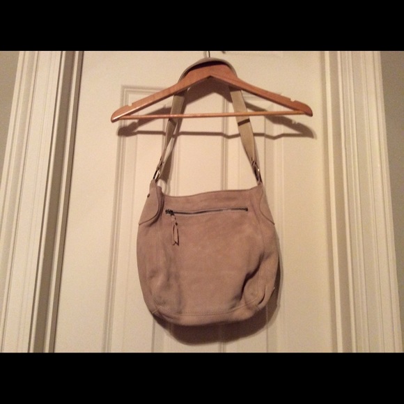 Leather hobo handbag. - Picture 3 of 4
